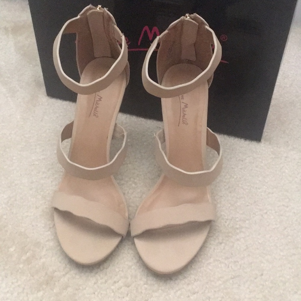 Nude sandals